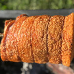 Perfect Pork Crackle on Auspit Portable Spits