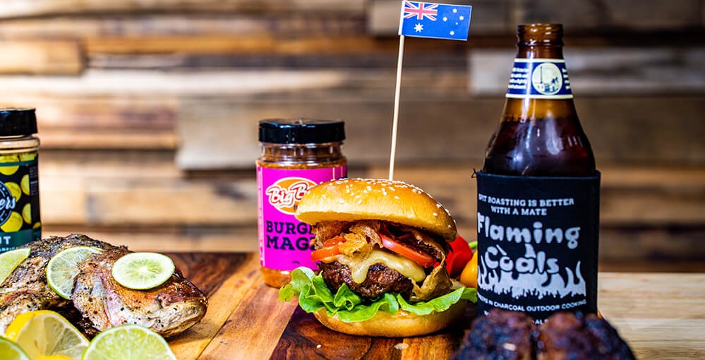 Australian Style BBQ Burgers